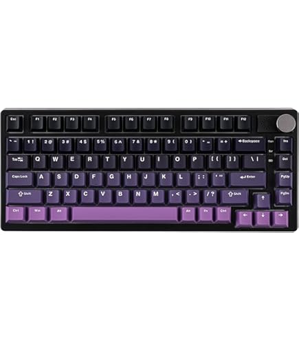 Amazon.com: ZENT75-HE Aluminum 75% Wired Magnetic Keyboard